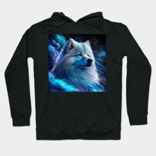 Luminous Samoyed Hoodie